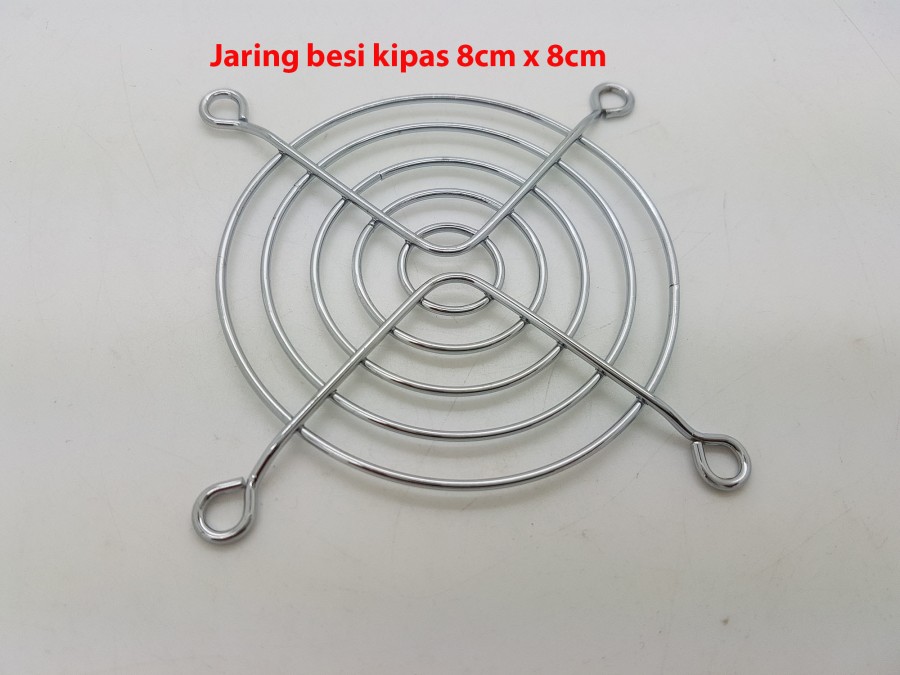 Jaring Besi Fan DC / AC Kipas 8cm x 8cm
