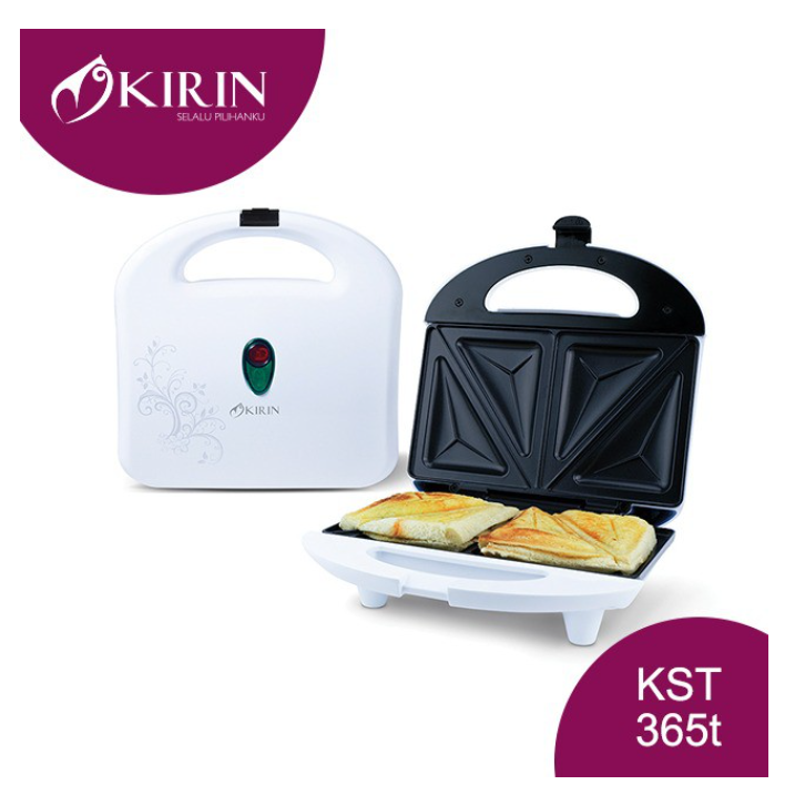 Jual Sandwich Toaster KST365T 350 Watt KIRIN