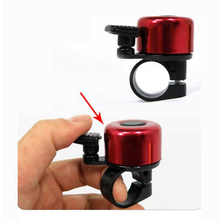 TaffSPORT Bel Sepeda Bike Horn Aluminium Universal Fit 85dB - GL-04 - Gambar 5