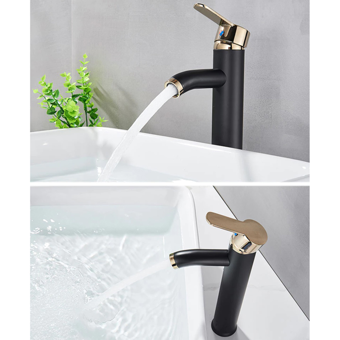 Hownifety Keran Air Wastafel Stainless Steel Elegan Desain - YF1998