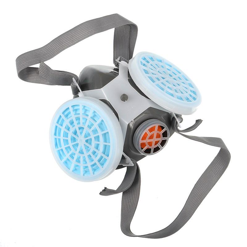 POWERCOM Cartridge Filter Masker Gas Respirator Karbon Padat 2 PCS - SF021