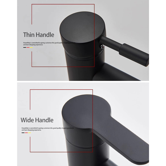 Hownifety Keran Air Wastafel Stainless Steel Elegan Desain - YF1998