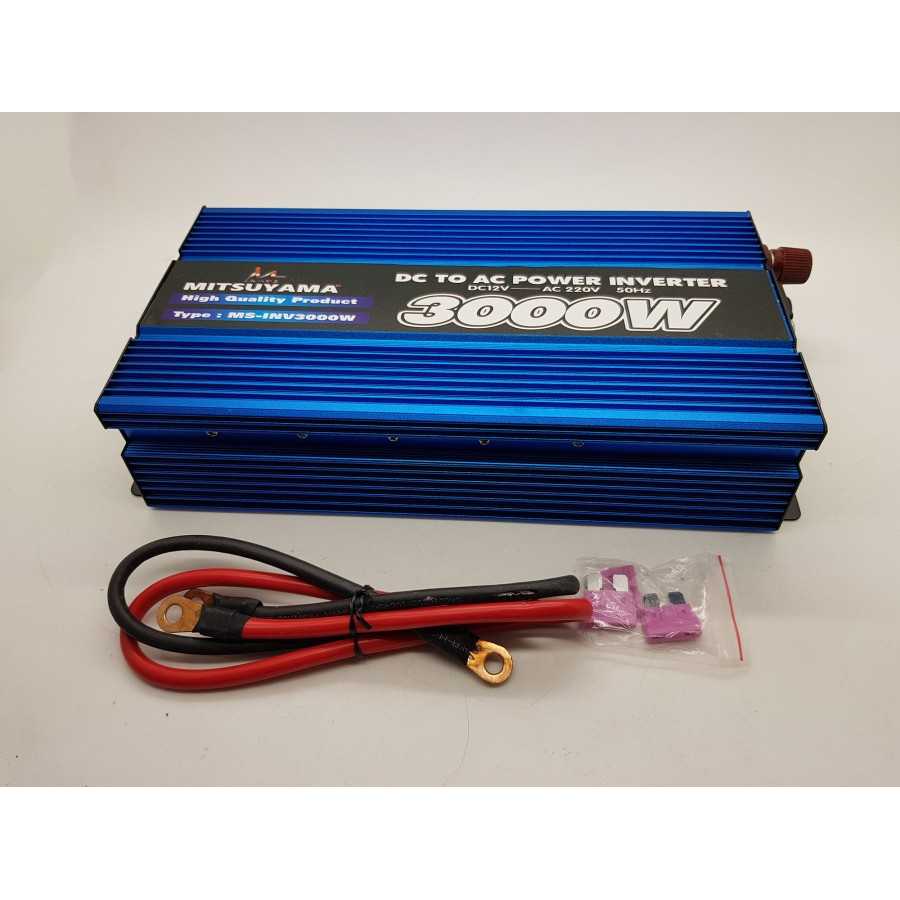 Jual dc to ac power inverter 3000watt Merk MITSUYAMA with USB 5v