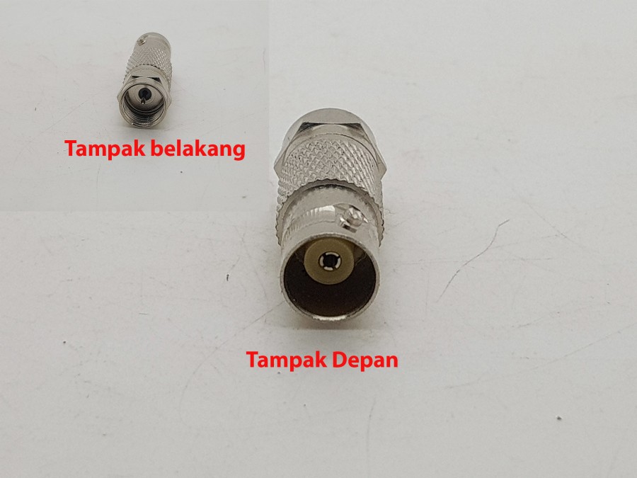 connector BNC female to F male