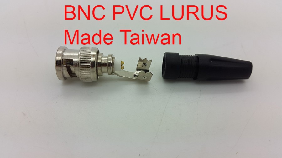 Made Taiwan Jack BNC male PVC model Lurus