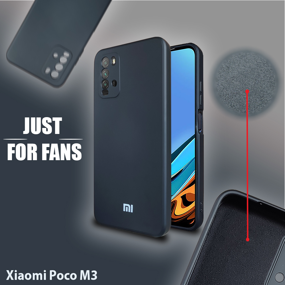 Xiaomi Poco M3 Candy Case Softcase MICROFIBER SUEDE Casing