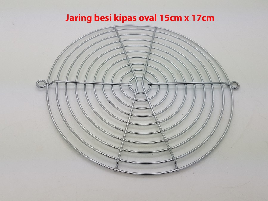 Jaring Besi Fan OVAL AC Kipas 15cm x 17cm