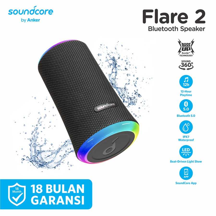 Jual Speaker Bluetooth Soundcore Flare A3165