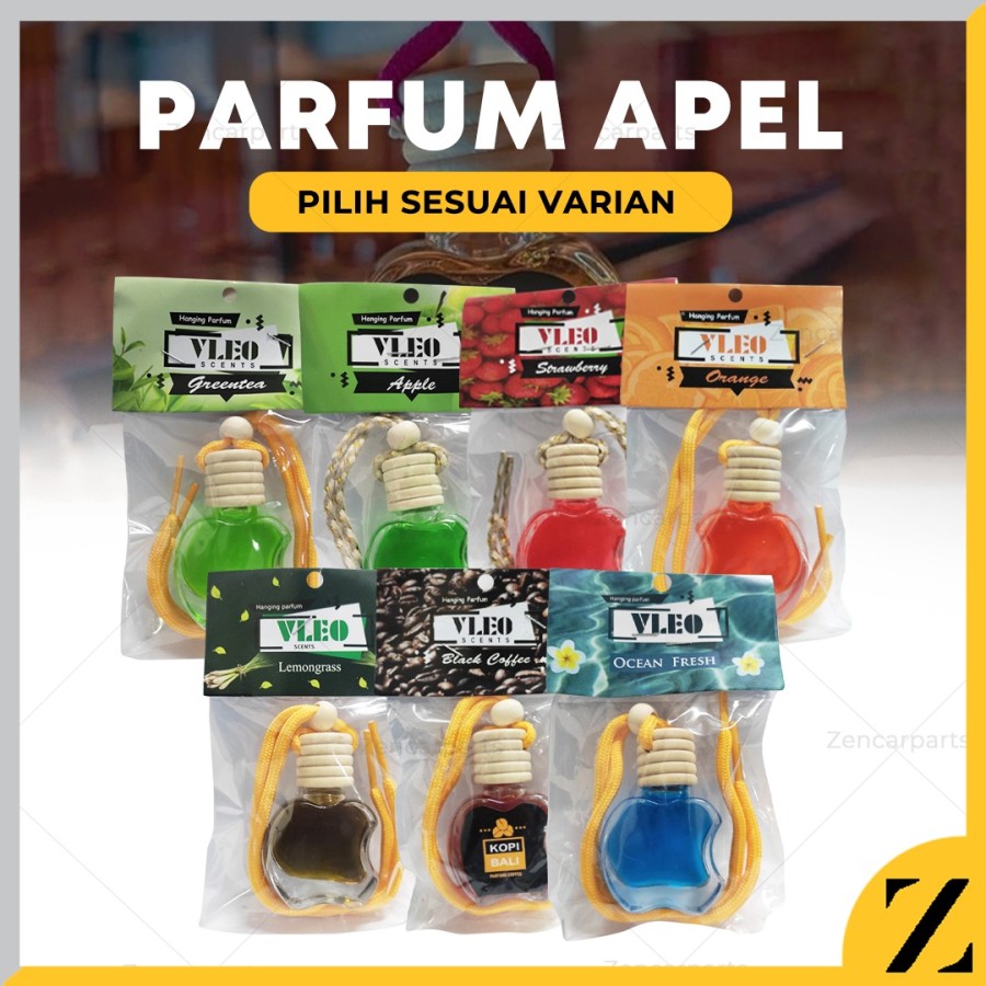 Pengharum Vleo Scents Lemon Mobil Ruangan Toilet Gantung Lemari
