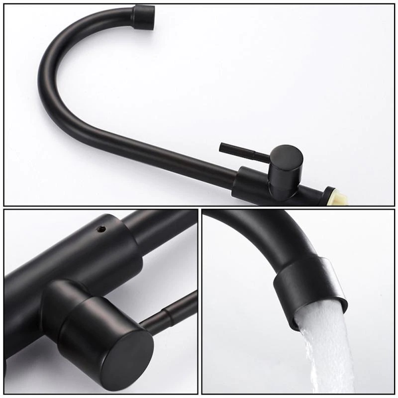 TAOCNSN Keran Air Wastafel Stainless Steel Kitchen Faucet - 899