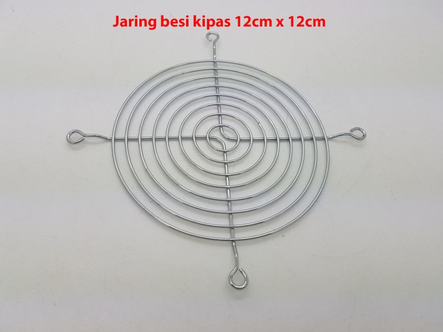 Jaring Besi Fan DC / AC Kipas 12cm x 12cm