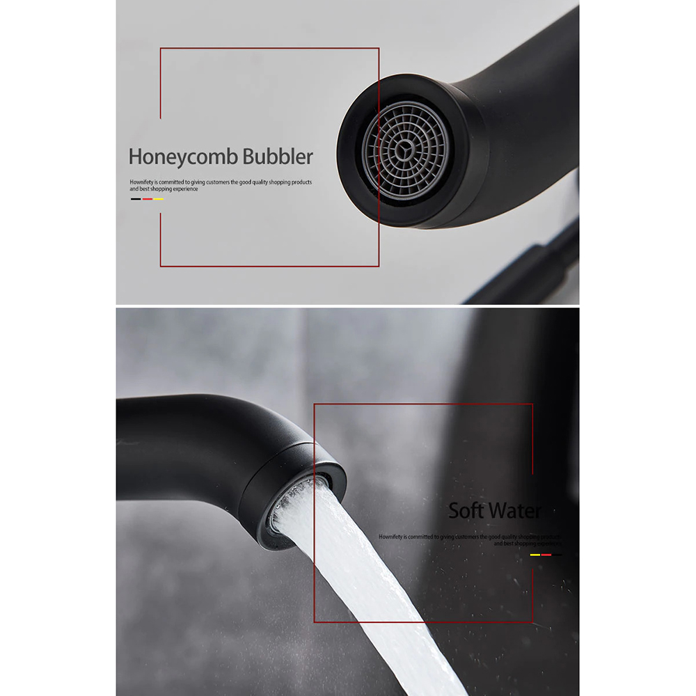 Hownifety Keran Air Wastafel Bathroom Faucet Mixer Tap - L298