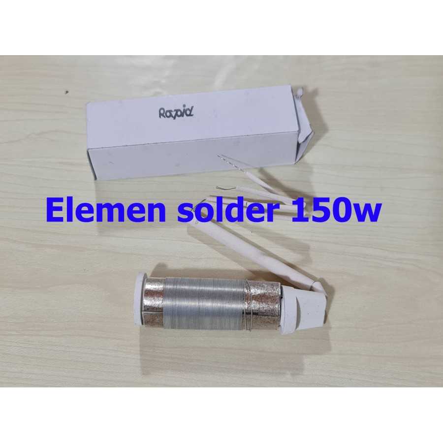 Jual elemen solder 150w rapid element solder 150 watt Merk