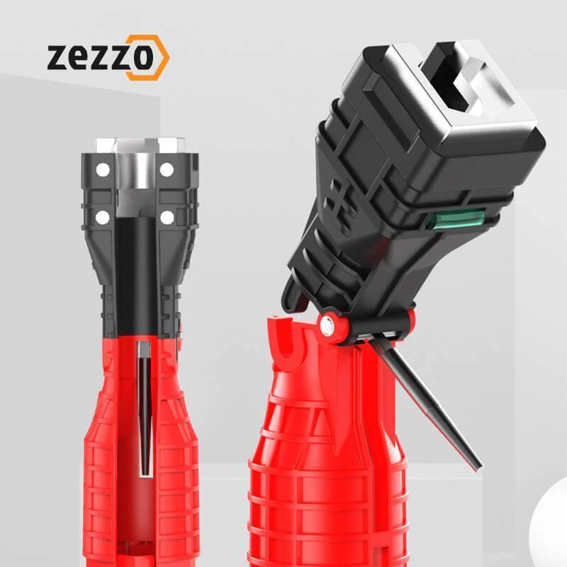 ZEZZO Kunci Pas Ledeng Wrench Faucet Sink Installer 18in1 - ZZ338