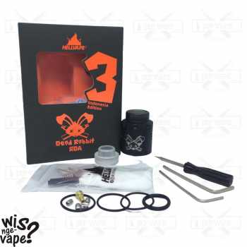 Dead Rabbit V3 RDA 24mm Authentic - Dead Rabbit 3 by Hellvape