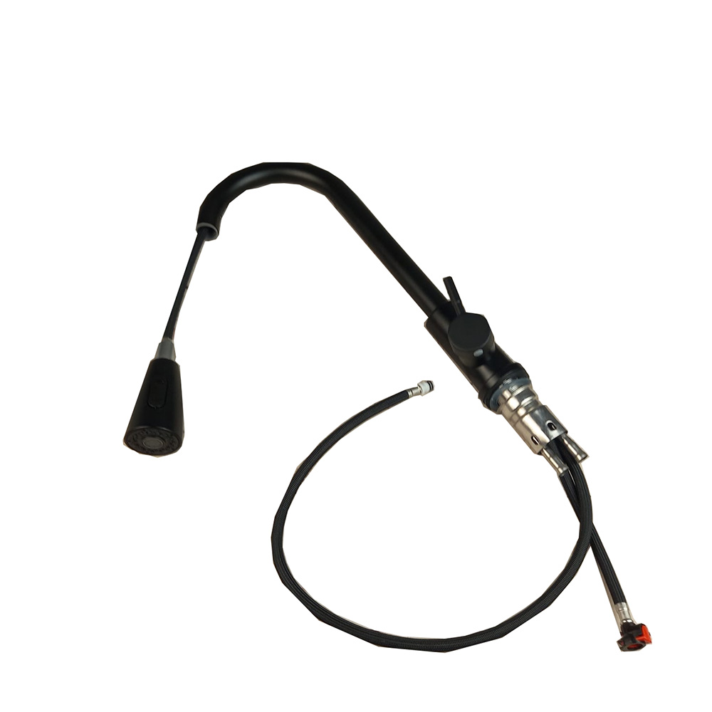 CpSteel Keran Air Bathroom with Pull Out Rinser Sprayer Faucet - CP12