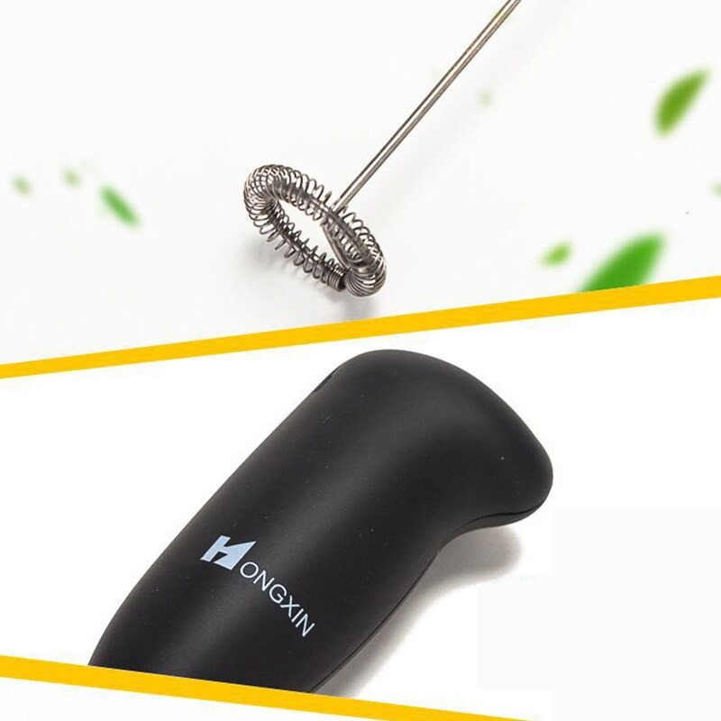 HONGXIN Hand Mixer Mini Pengocok Telur Susu Milk Frother Battery Power - MS3089