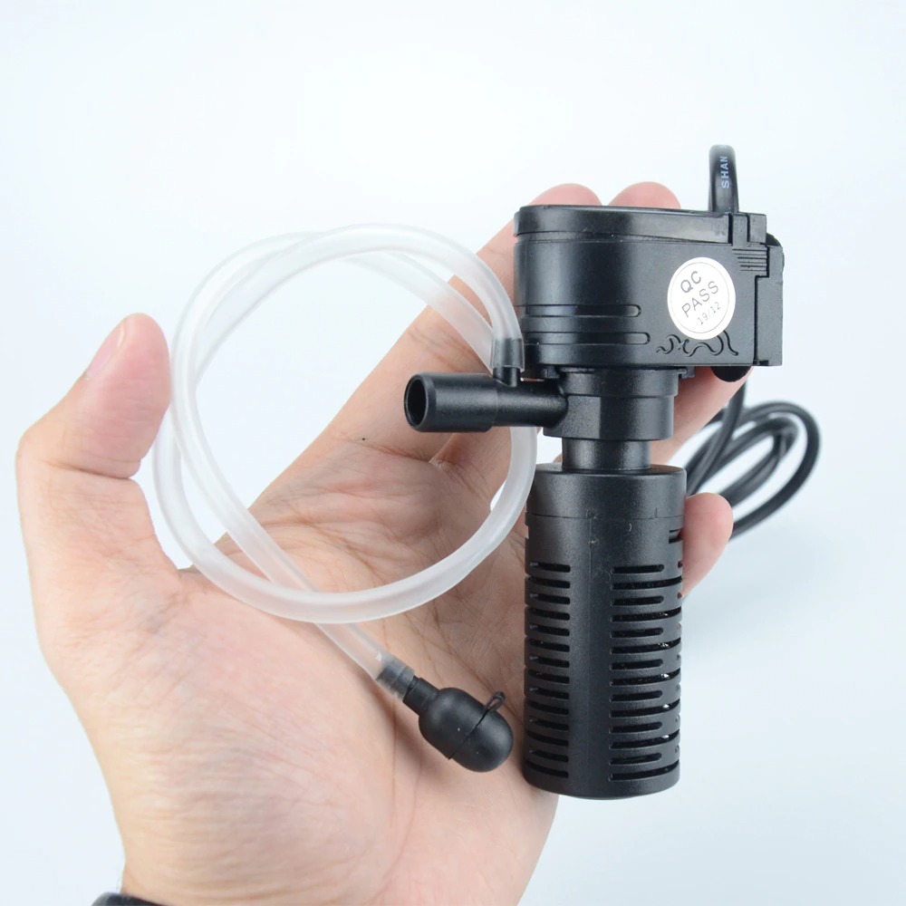 Sea Star 3in1 Pompa Air Udara Oxygen Aquarium Aerator 3W - HX-1100L