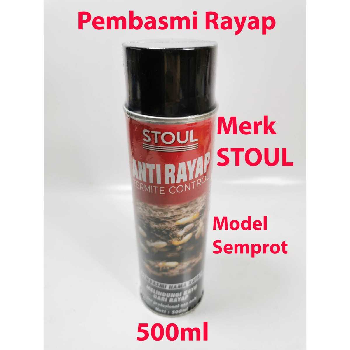 Jual Obat Semprot Pembasmi Rayap / Anti Rayap Size 500 ML Merk