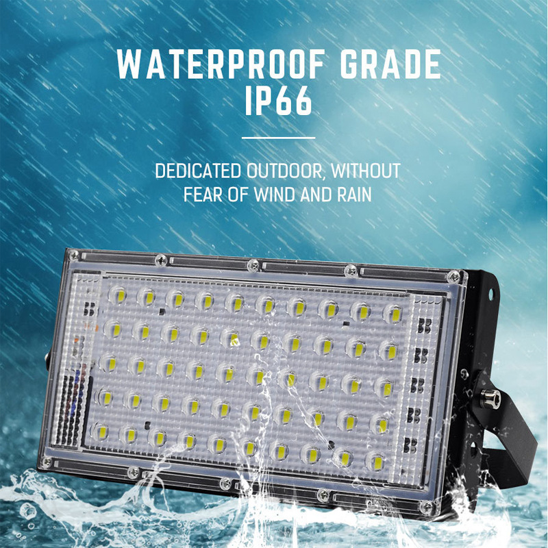 Parkson Lampu Sorot LED Outdoor Floodlight Waterproof Warm White 50W - F4016