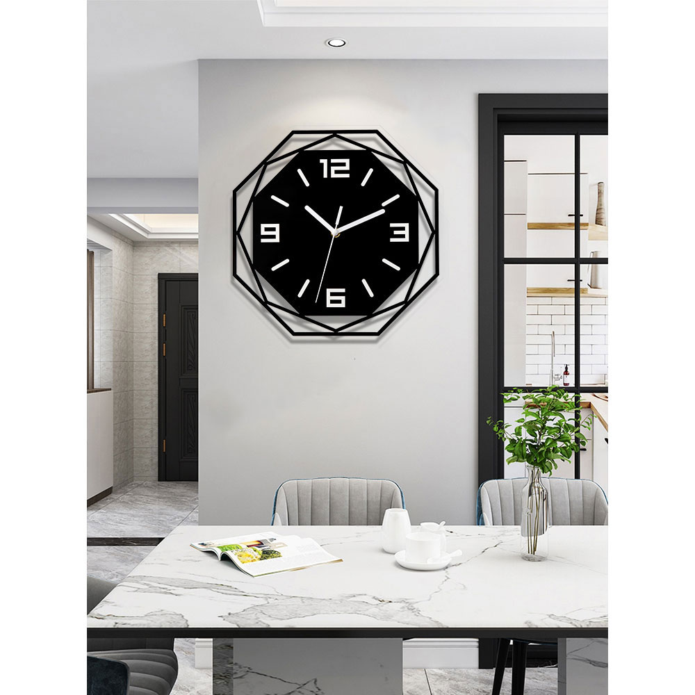 VOSARREA Jam Dinding Bulat Quartz Creative Design Modern 30cm - E1599