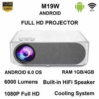 6000 Lumens Full HD 1080P LCD Home