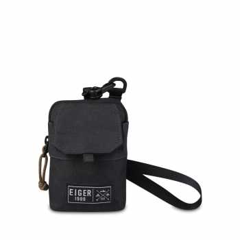 Eiger Tas Selempang 910006467 X-Card Holder Multi Pouch 1L Black