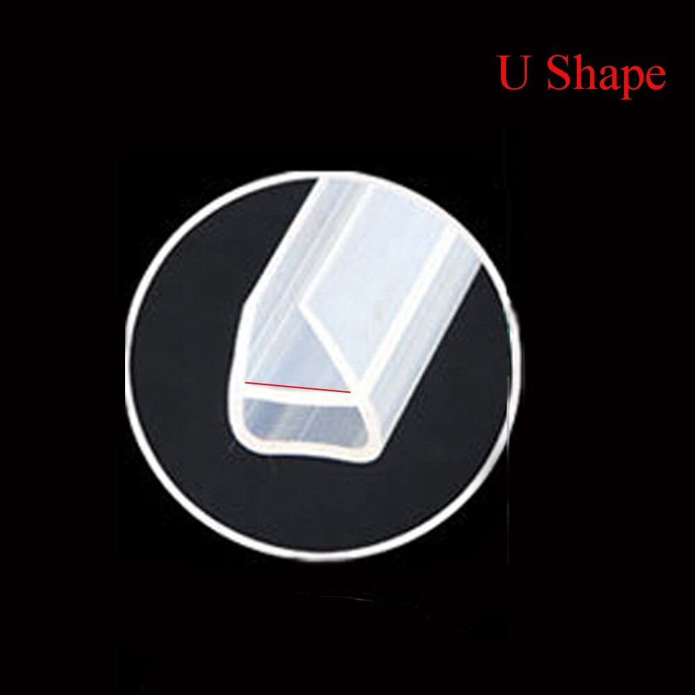 Alloet Silikon Sealing Strip Kaca Pintu Jendela Type U 1M - TP40