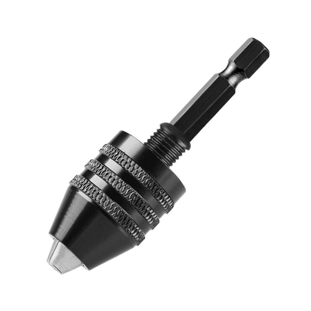 WREOW Mata Bor Drill Chuck Bit Quick Change 1/4 Hex Shank 3 Jaws - WR091