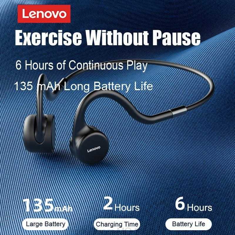 Jual LENOVO ThinkPlus X5 Bone Conduction Bluetooth Earphone
