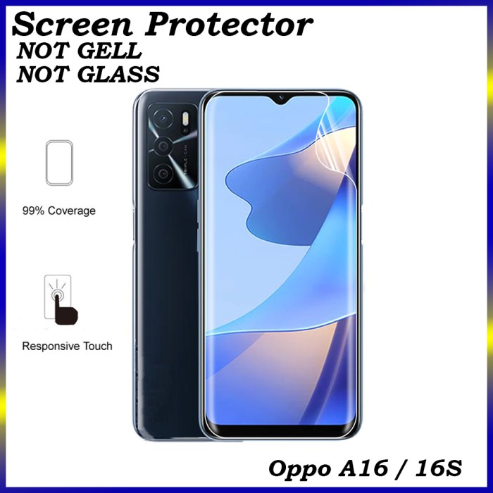 Screen Protector Oppo A16 / A16S Anti gores Not Tempered Glass