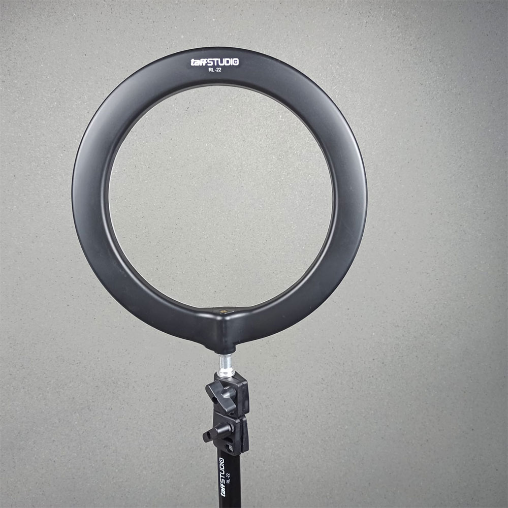 TaffSTUDIO Lampu Ring Light LED 3in1 Color Tripod Holder 26cm 24W - RL-22