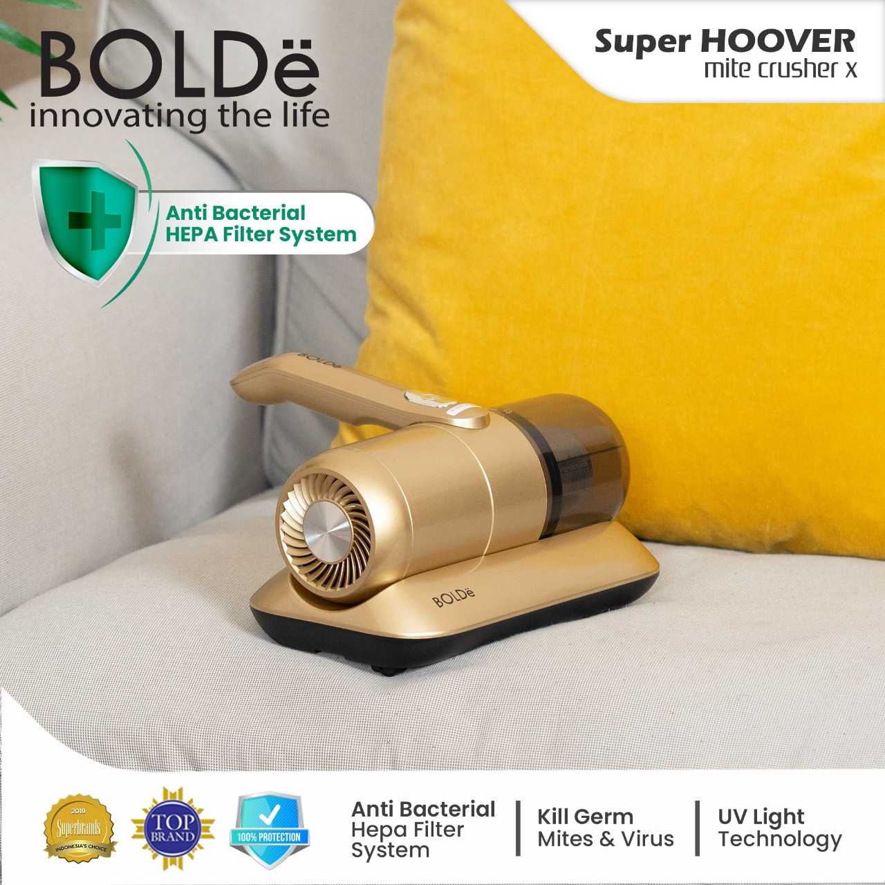 Jual BOLDe Super Hoover Mite Crusher X