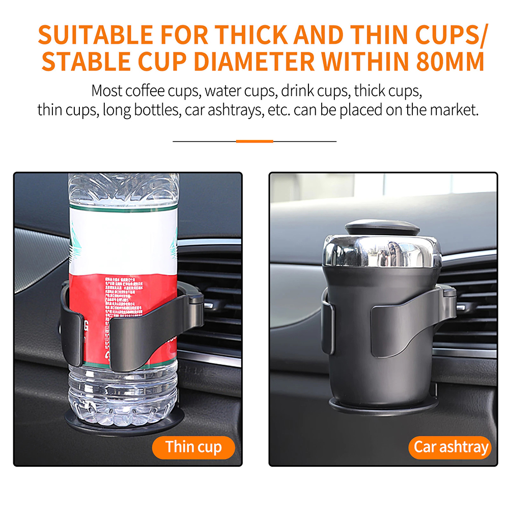 TiOODRE Cup Holder Botol Minum Mobil Air Vent Outlet Adjustable - X-15