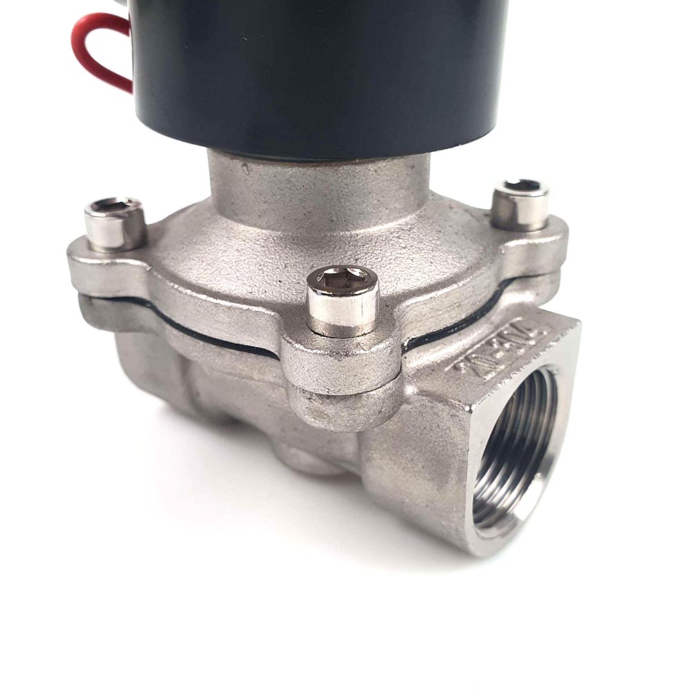 Geerte Electric Solenoid Water Valve 220V 3/4 Inch Normally Closed - 2W-200-20
