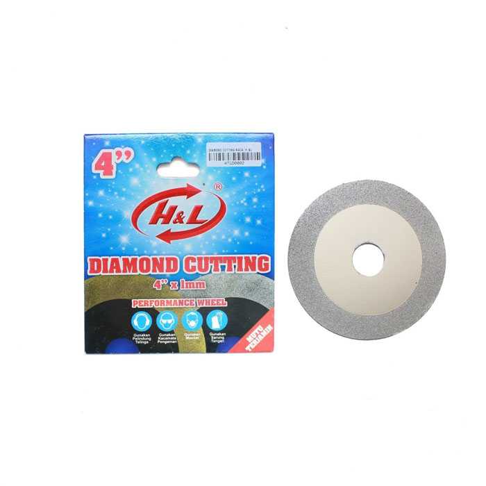 Jual HL Batu Potong Kaca 4 Inch Diamond Cutting Wheel | Jakmall.com