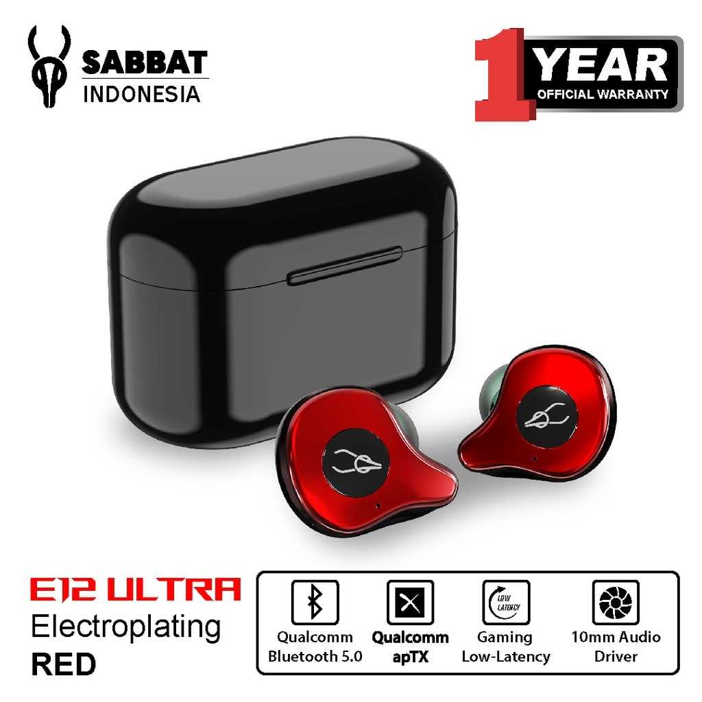 Sabbat Earphones Sabbat E12 Ultra Eartips SABBAT E12 ULTRA
