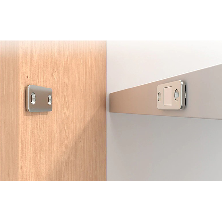 TaffHOME Penahan Pintu Magnetic Cabinet Door Stop Catches Closer - DS-08