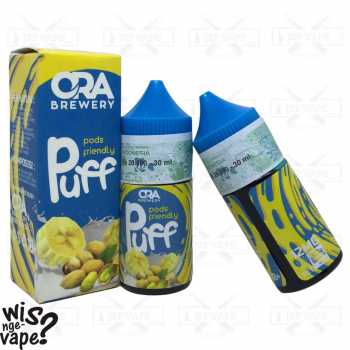 Puff Pods Banana Peanut Milk 30ml - By Ora Brewery Liquid