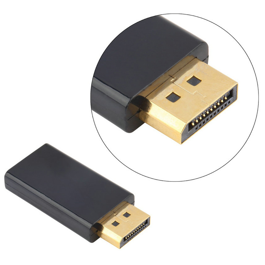 DZST Mini Adaptor Display Port Male to HDMI Female Port 1080P - DZST024