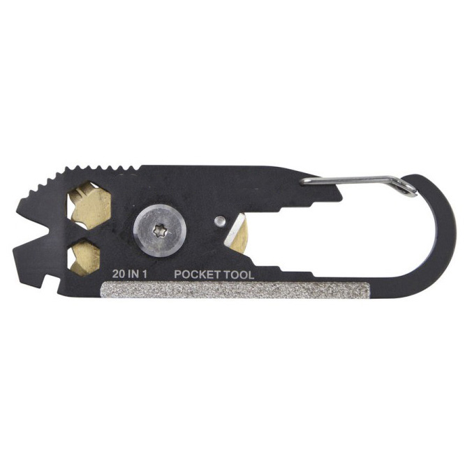 Utility Fixr Pocket MultiTool 20 in 1 EDC Survival Keychain Tool