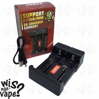 Charger KDEST A2 Authentic - Charger Vape 2 Slot