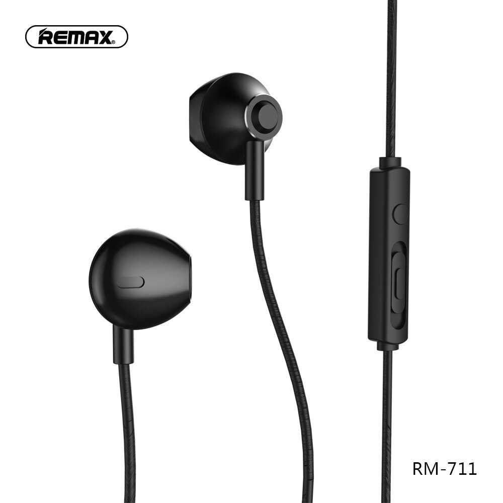 Jual REMAX RM-711 - In-Ear Wired Earphone 3.5mm - 1.2M Cable