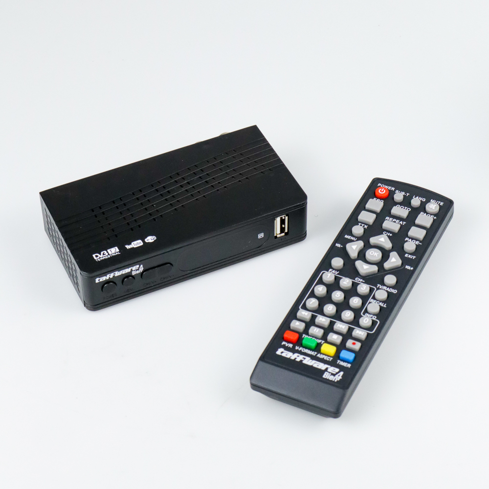 Taffware Bien4 Set Top Box TV Digital HD 1080P H.264 DVB-T2