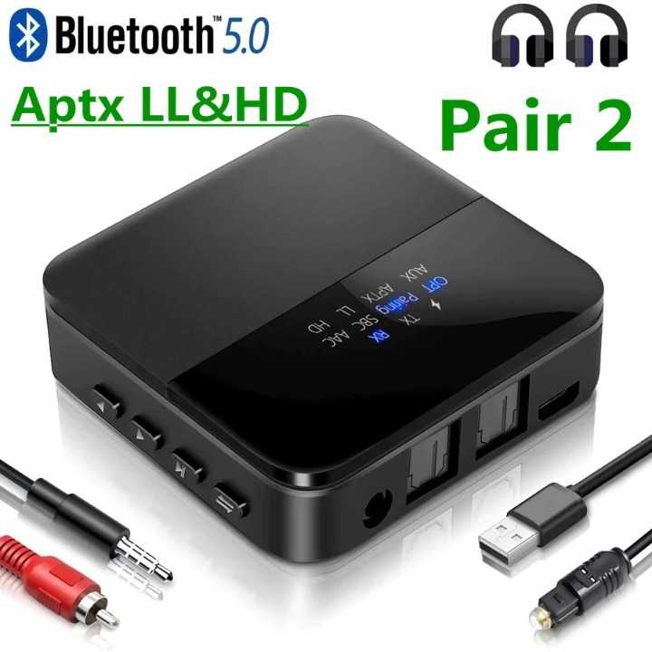 Jual VIKEFON Audio Transmitter Receiver Bluetooth 5.0 SPDIF AUX