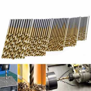 Taffware Mata Bor Power Drill Bits Titanium Coated 50 PCS - DW1361