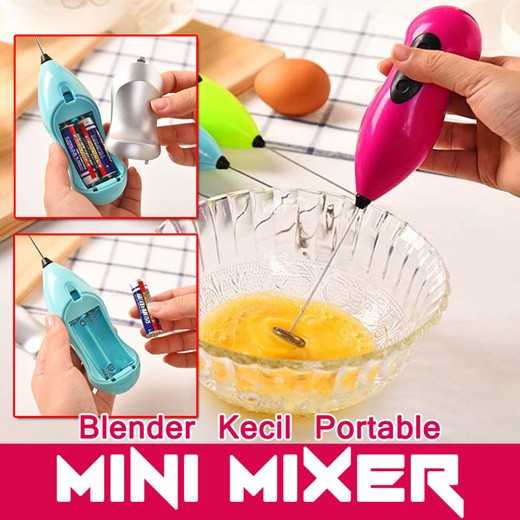 Jual Hongxin Mini Drink Frother Hand Mixer Beater Pengaduk