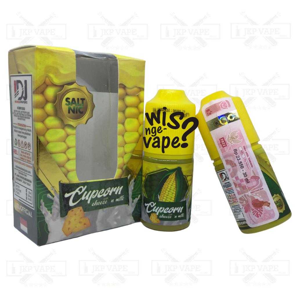 Jual Cupcorn Cheese & Milk 30ml Cup Corn By IDJ Liquid Vape