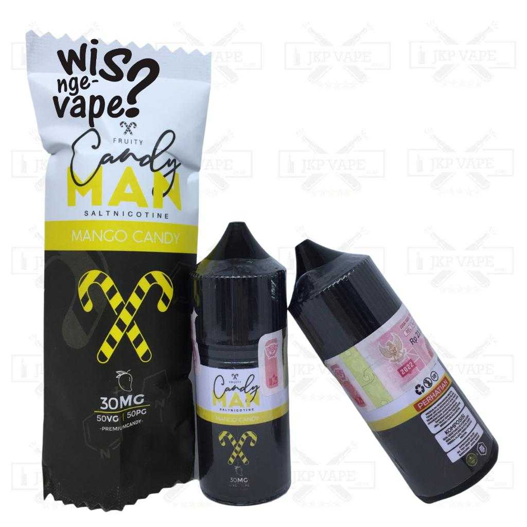 Jual CANDY MAN MANGO 30ML SALTNIC PREMIUM LIQUID BY TNT x FVS