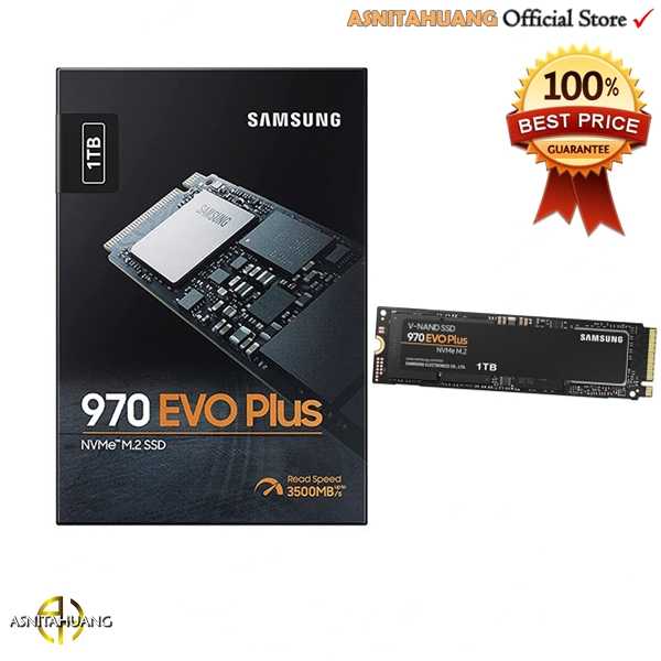 Jual Samsung 970 EVO Plus SSD 1TB M.2 NVMe PCIe 3.0 Solid State